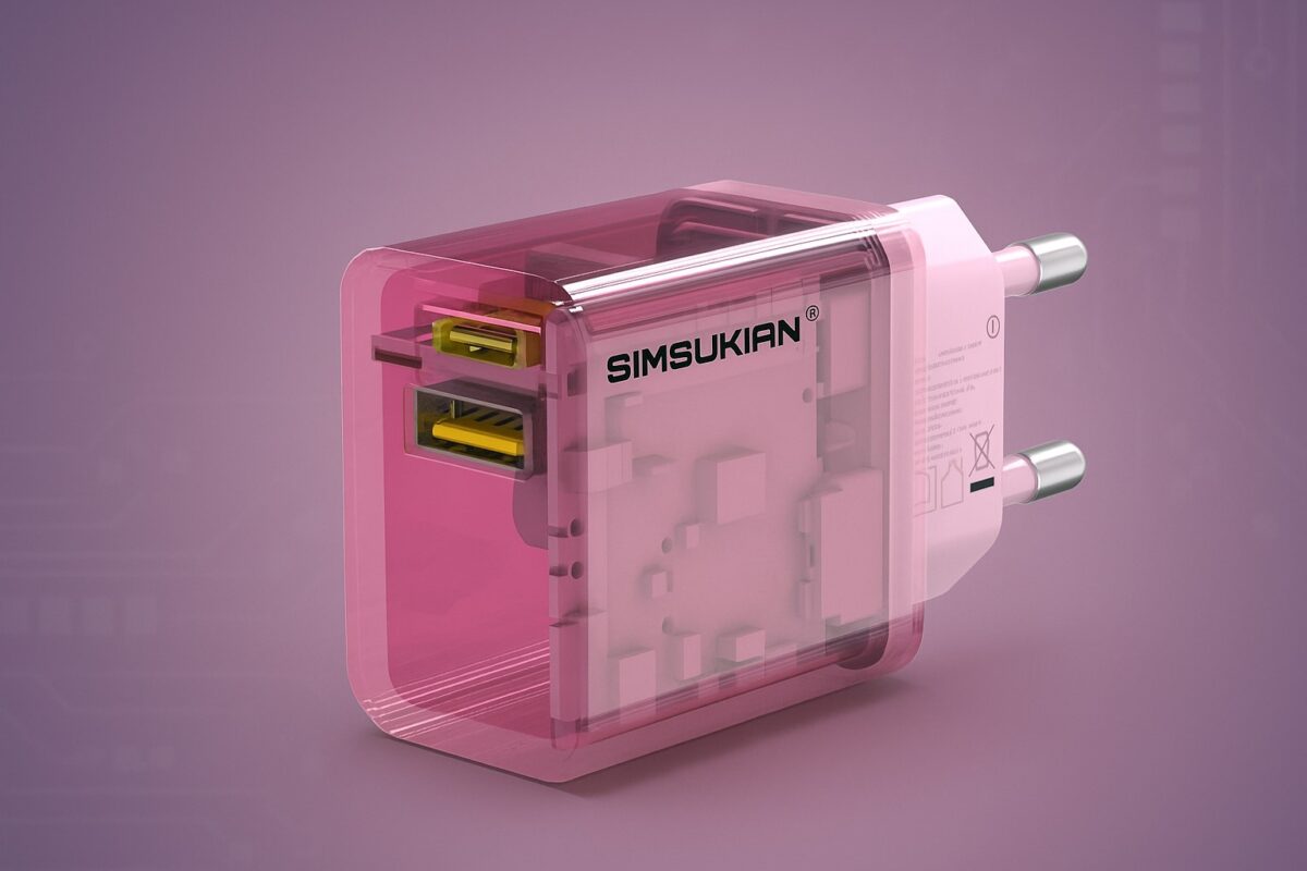 Charger with surge protection