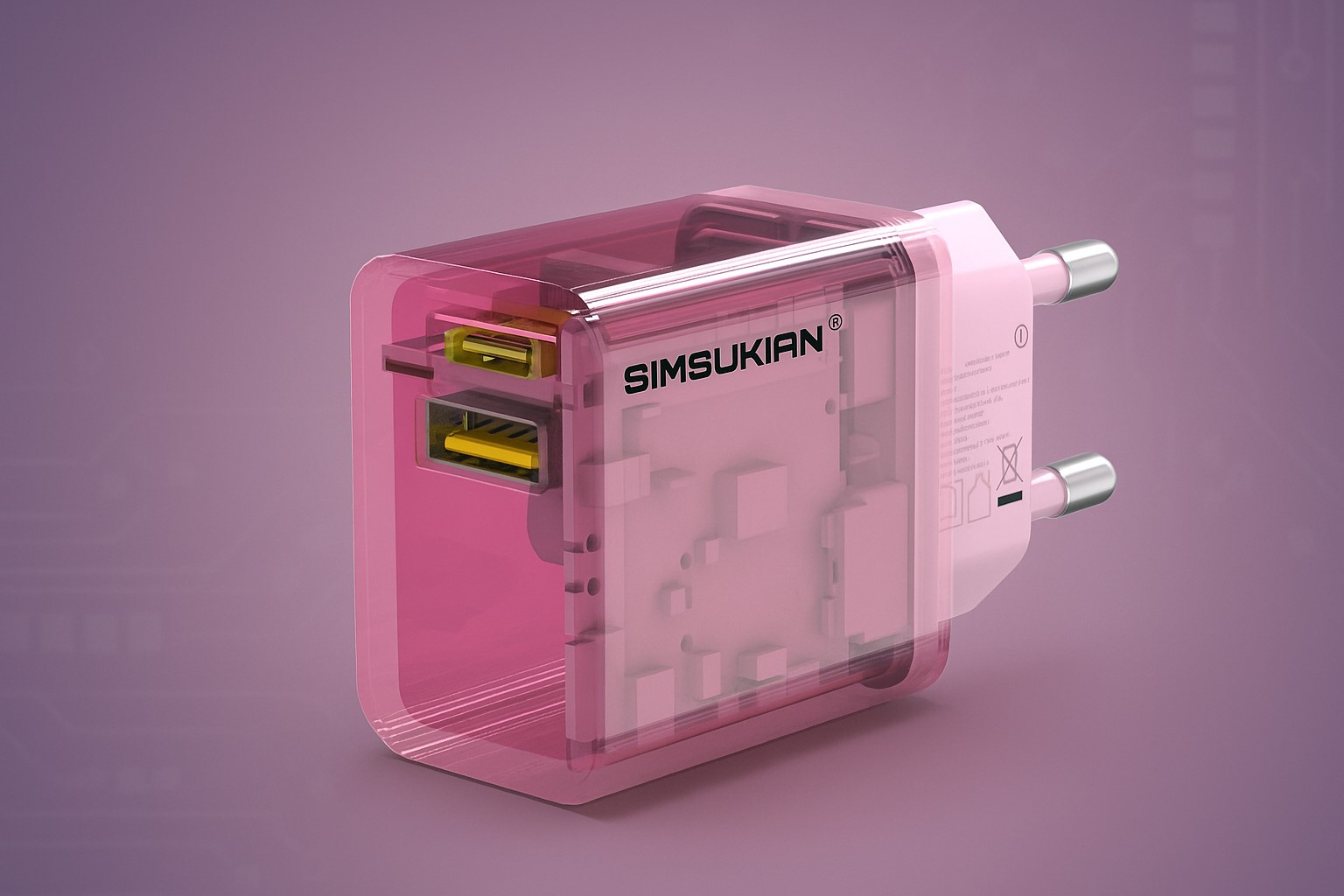 Charger with surge protection
