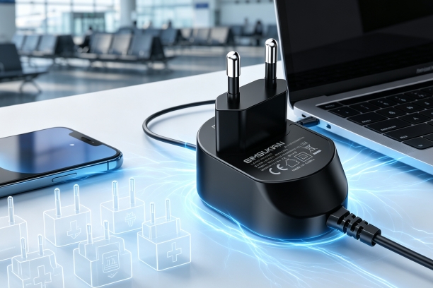 multi voltage ac dc wall adapter cover image
